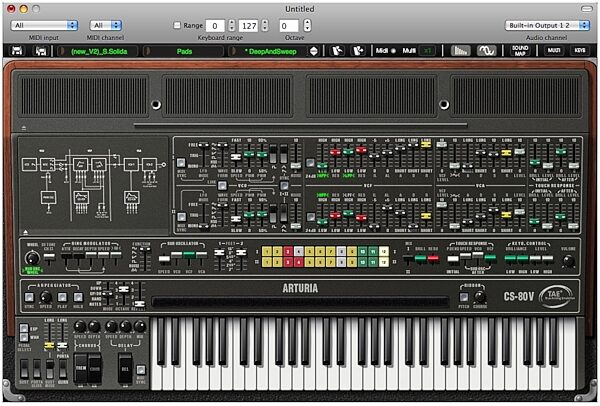 open zoom image for Arturia CS80V CS 80 Emulator VSTi (Macintosh and Windows), Main