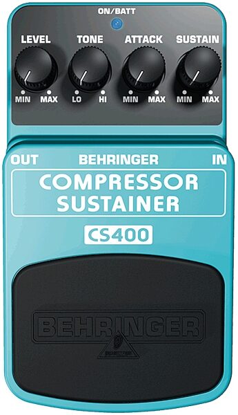 open zoom image for Behringer CS400 Ultimate Dynamics Pedal, Top