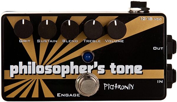 open zoom image for Pigtronix Philosopher's Tone Compressor Sustainer Pedal, Main