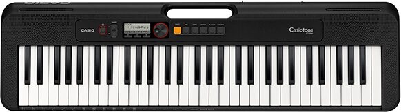 open zoom image for Casio CT-S200 Casiotone Portable Electronic Keyboard with USB, Black, CT-S200BK, Action Position Back