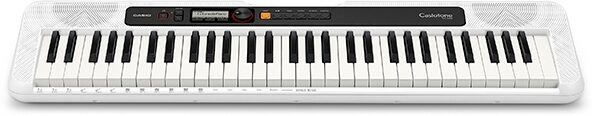 open zoom image for Casio CT-S200 Casiotone Portable Electronic Keyboard with USB, White, CT-S200WE, Action Position Back