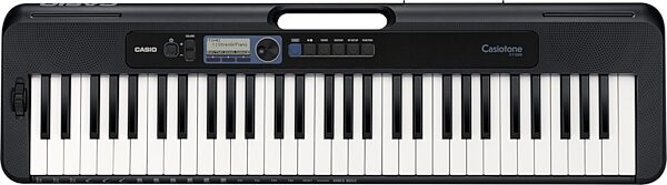 open zoom image for Casio CT-S300 Casiotone Portable Electronic Keyboard with USB, Black, Action Position Back