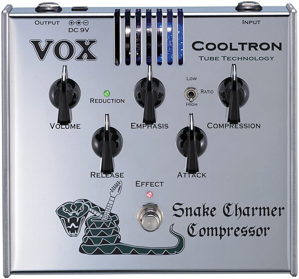 open zoom image for Vox Snake Charmer Compressor Cooltron Pedal, Main
