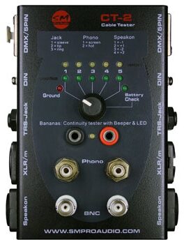 open zoom image for SM Pro Audio CT2 Cable Tester, Main