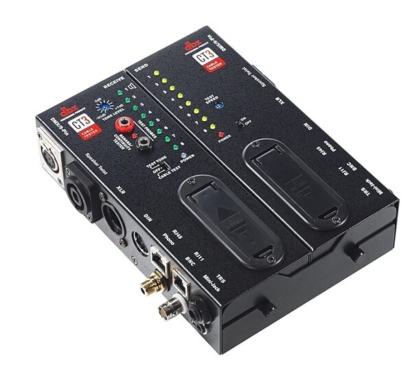 open zoom image for dbx CT3 Advanced Audio Cable Tester, Angle