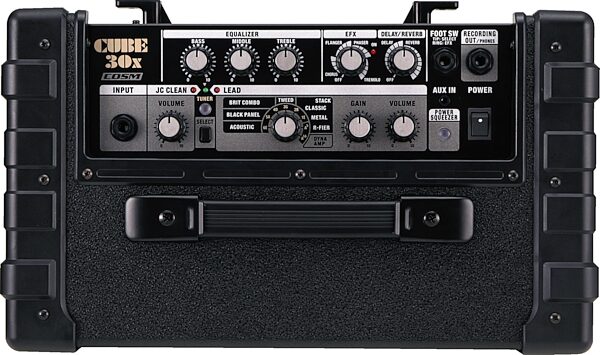 open zoom image for Roland Cube 30X Guitar Combo Amplifier (30 Watts, 1x10 in.), Panel