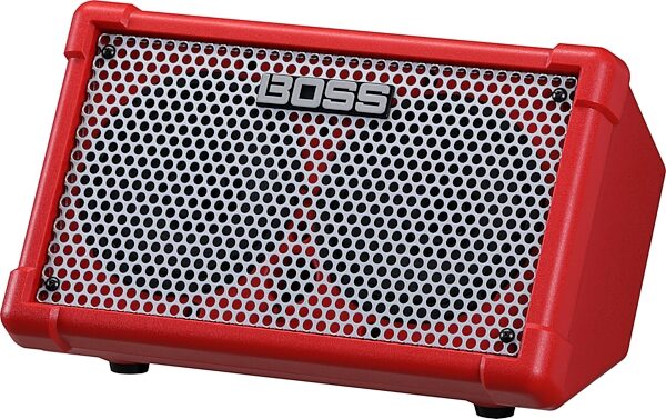 open zoom image for Boss Cube Street II Portable Guitar Amplifier, Red, CUBE-ST2-R, Open Box (Very Good), Action Position Back