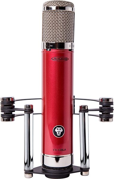 open zoom image for Avantone CV-12BLA Large-Diaphragm Multi-Pattern Tube Condenser Microphone, New, Action Position Front