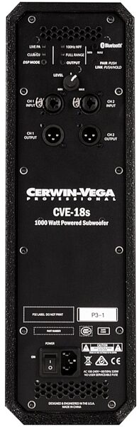 open zoom image for Cerwin-Vega CVE18S Powered Subwoofer (1000 Watts, 1x18"), Alt