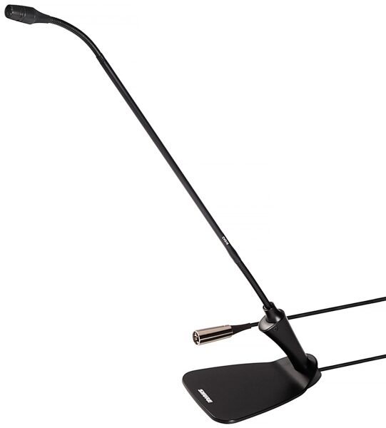 open zoom image for Shure Centraverse CVG18D-B/C Condenser Microphone with 18" Gooseneck and Desktop Base, 18 inch, Main
