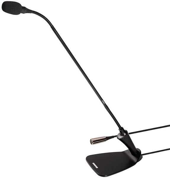 open zoom image for Shure Centraverse CVG18D-B/C Condenser Microphone with 18" Gooseneck and Desktop Base, 18 inch, Alt