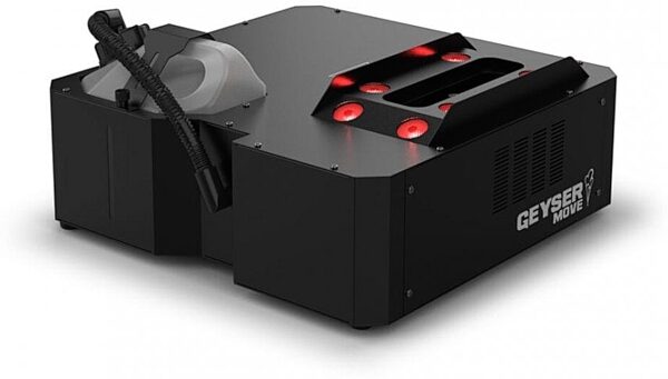 open zoom image for Chauvet DJ Geyser Move Fog Machine with Lighting Effects, New, Action Position Back