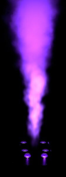 open zoom image for Chauvet DJ Geyser Move Fog Machine with Lighting Effects, New, Action Position Back