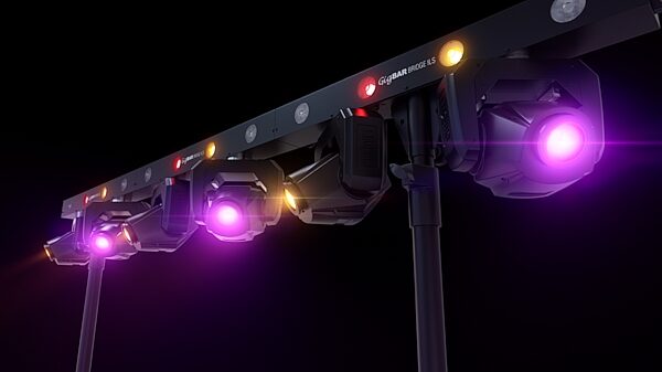 open zoom image for Chauvet DJ GigBAR Bridge ILS Lighting System, Open Box (Like New), Action Position Back