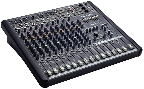 open zoom image for Mackie CFX12.mkII Mixer with DFX, Left Angle View