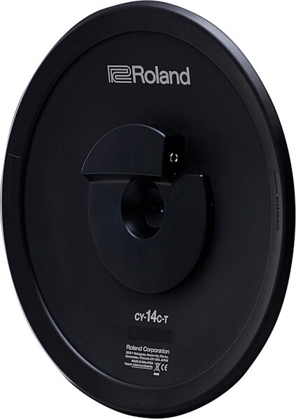 open zoom image for Roland CT-12C-T Thin V-Cymbal Crash Pad, 14 inch, Action Position Back