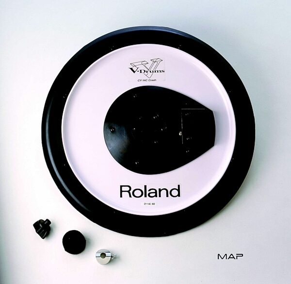 open zoom image for Roland CY-14C 14" VCymbal Crash, Back