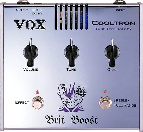 open zoom image for Vox Brit Boost Cooltron Distortion Pedal, Main