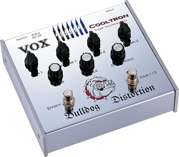 open zoom image for Vox Bulldog Cooltron Distortion Pedal, Angle