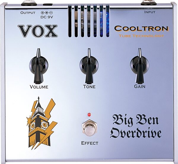 open zoom image for Vox Big Ben Cooltron Overdrive Pedal, Main