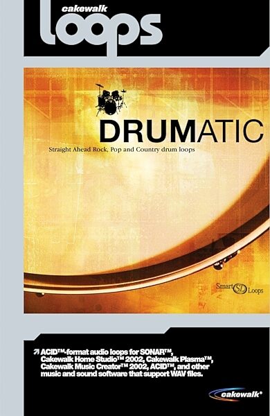 open zoom image for Cakewalk Software Drumatic Acid Loops, Main