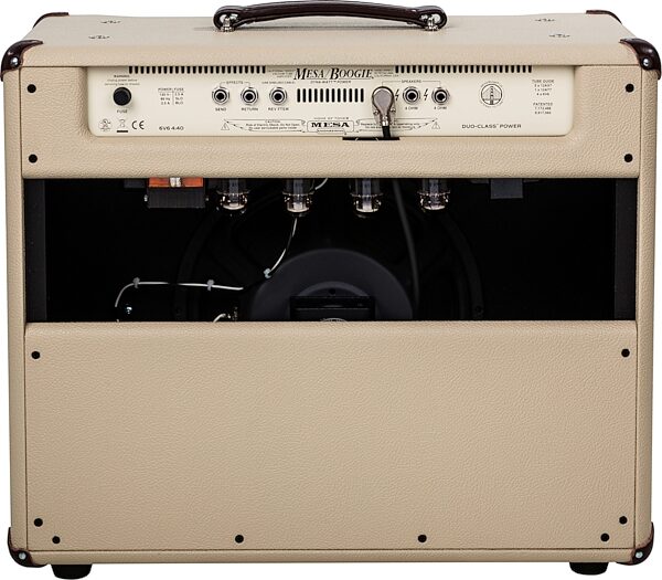 open zoom image for Mesa/Boogie California Tweed 6V6 4:40 Guitar Combo Amplifier (40 Watts, 1x12"), New, Action Position Back