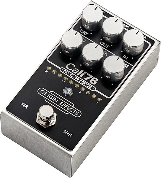 open zoom image for Origin Effects Cali76 V2 FET Compressor Pedal, Black, Main