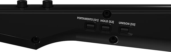 open zoom image for Roland AX-EDGE Keytar Synthesizer, Black, AX-EDGE-B, Action Position Front