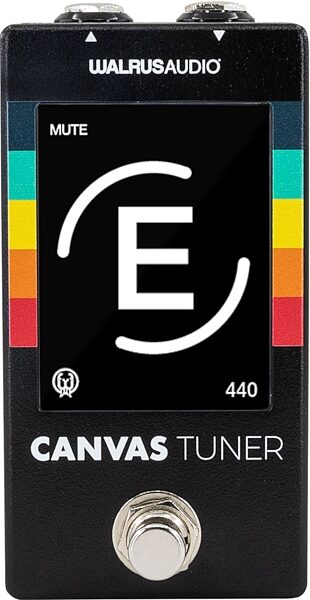open zoom image for Walrus Canvas Tuner Pedal, New, Action Position Front