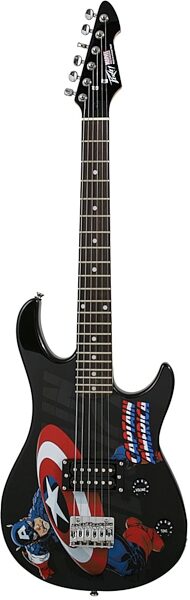 open zoom image for Peavey Marvel Captain America 3/4-Size Electric Guitar, Main