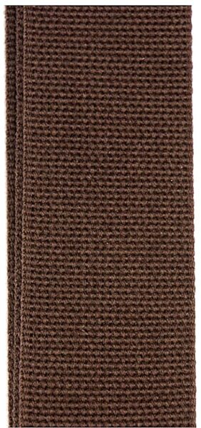 open zoom image for Reunion Blues Merino Wool Guitar Strap, Brown, RBS-34, Action Position Back
