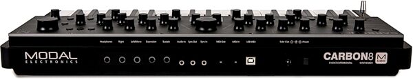 open zoom image for Modal CARBON8 Experimental Digital Synthesizer, New, Rear detail Back
