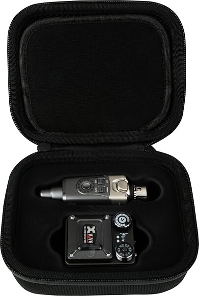 open zoom image for Xvive CU4 Hard Travel Case for U4 Wireless In-Ear Monitor System, New, Action Position Back