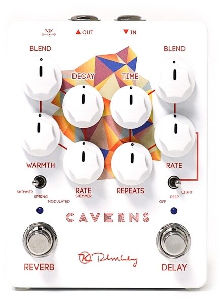 open zoom image for Keeley Caverns V2 Reverb and Delay Pedal, New, main