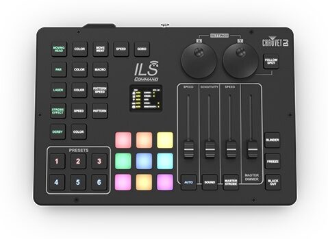 open zoom image for Chauvet DJ ILS Command Lighting Controller, New, Action Position Back