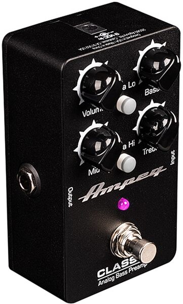 open zoom image for Ampeg Classic Analog Bass Preamp Pedal, New, Action Position Back