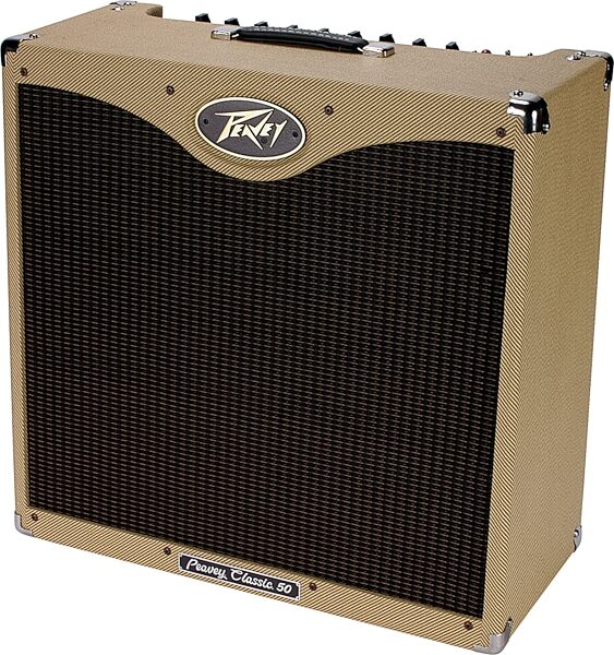 open zoom image for Peavey Classic 50/410 Guitar Combo Amplifier (50 Watts, 4x10"), Left