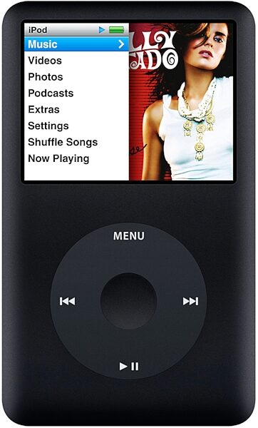 open zoom image for Apple iPod Classic Music Player, Black