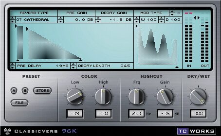 open zoom image for TC Electronic PowerCore Firewire Processor with DSP, Classic Verb