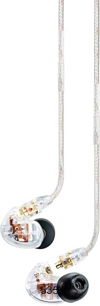 open zoom image for Shure SE535 Pro Sound Isolating Earphones, Clear, SE535-CL, Detail