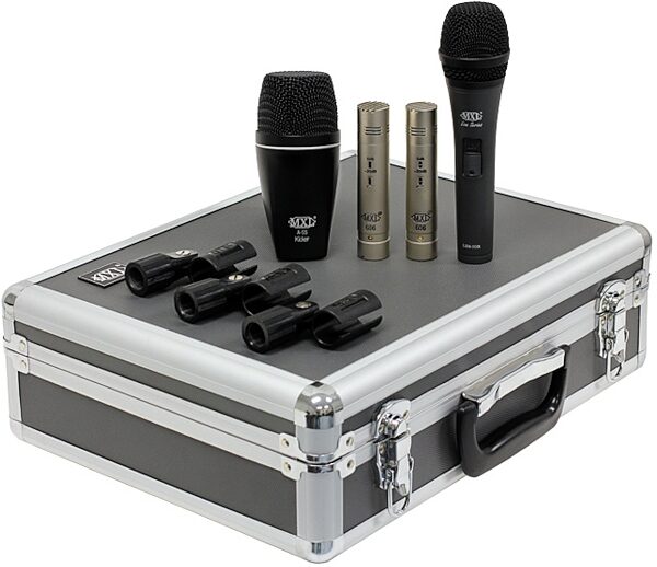 open zoom image for MXL Club Drum Kit Live Drum Recording Microphone Kit, Main