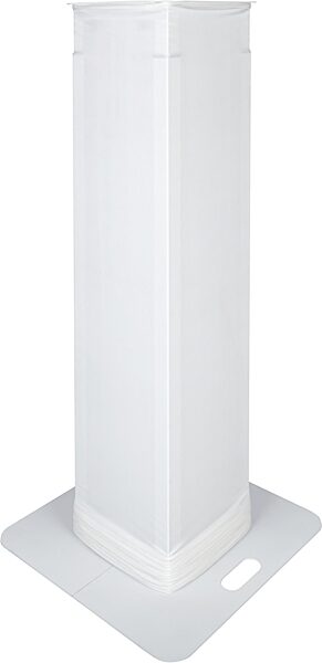 open zoom image for ColorKey Scrim for LS6 Stand, White, Action Position Back