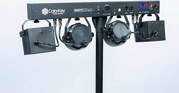 open zoom image for ColorKey PartyBar GO Battery-Powered Stage Lighting System, New, Rear