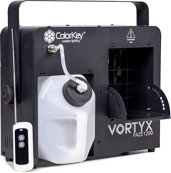 open zoom image for ColorKey VORTYX Faze 1200 Faze Machine, New, Action Position Back