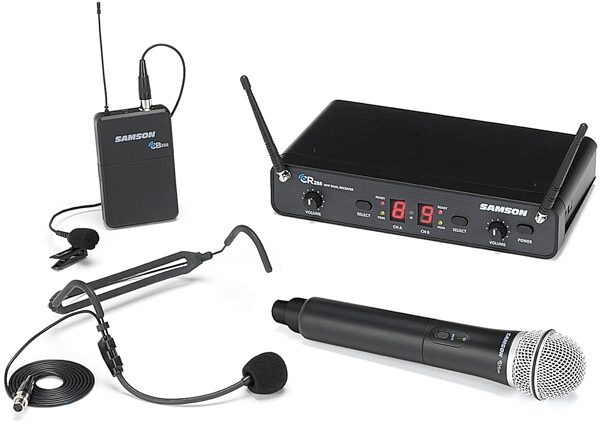 open zoom image for Samson Concert 288 All-In-One Wireless Microphone System, Band H, Main