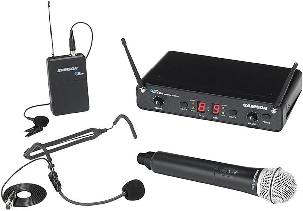 open zoom image for Samson Concert 288 All-In-One Wireless Microphone System, Band H, Main
