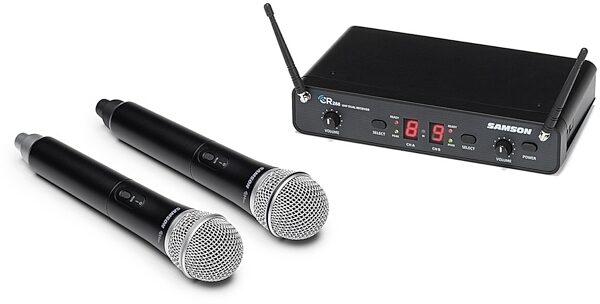 open zoom image for Samson Concert 288 Wireless Dual Handheld Microphone System, Band H, Main