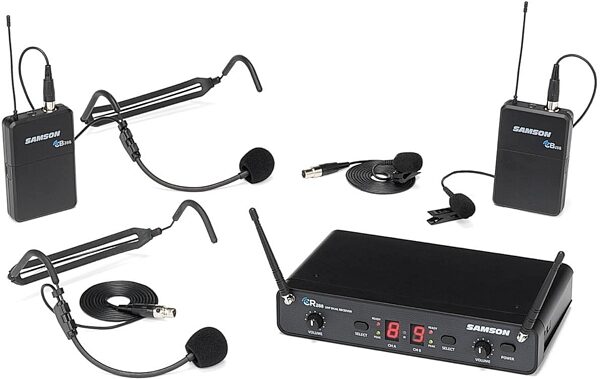 open zoom image for Samson Concert 288 Presentation Combination Dual-Channel Wireless System, Band H, Main