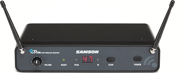 open zoom image for Samson Concert 88x Wireless Headset Microphone System, Band D, Open Box (Like New), Action Position Front