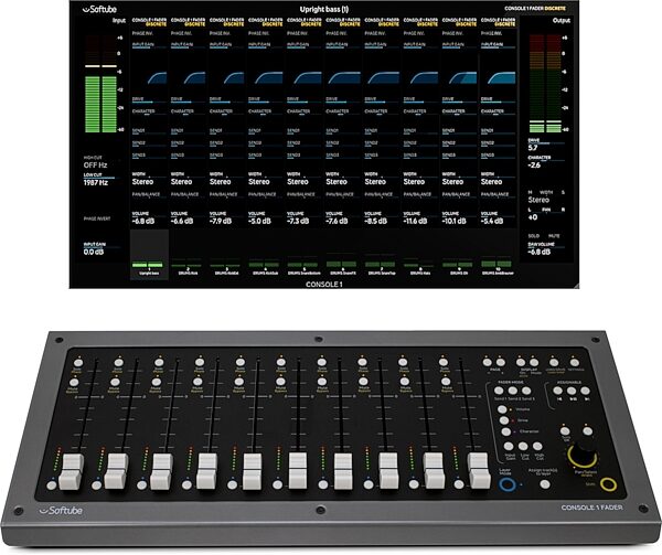 open zoom image for Softube Console 1 Fader Control Surface, Action Position Back